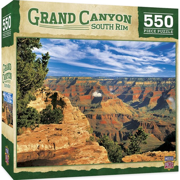 MasterPieces (30726) - "Grand Canyon South Rim" - 550 brikker puslespil