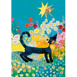 Heye (29657) - Rosina Wachtmeister: "Et blomster hav" - 500 brikker puslespil