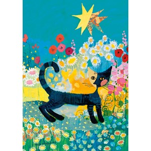 Heye (29657) - Rosina Wachtmeister: "Et blomster hav" - 500 brikker puslespil