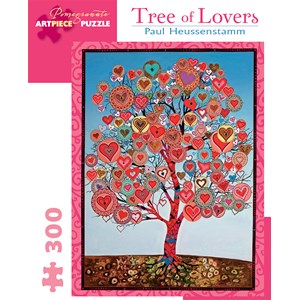 Pomegranate (JK043) - Paul Heussenstamm: "Tree Of Lovers" - 300 brikker puslespil