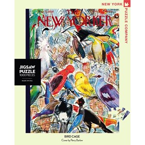New York Puzzle Co (NPZNY1716) - "Bird Cage" - 1000 brikker puslespil
