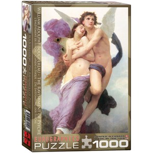 Eurographics (6000-0019) - William-Adolphe Bouguereau: "The Ravishment of Psyche" - 1000 brikker puslespil