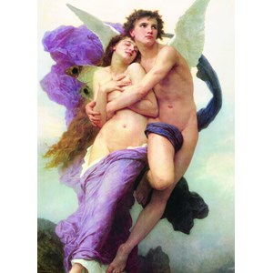 Eurographics (6000-0019) - William-Adolphe Bouguereau: "The Ravishment of Psyche" - 1000 brikker puslespil