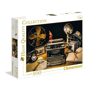 Clementoni (35040) - "The Typewriter" - 500 brikker puslespil