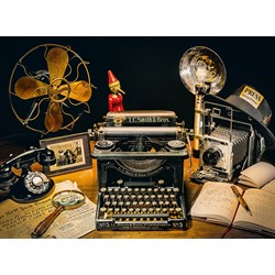 Clementoni (35040) - "The Typewriter" - 500 brikker puslespil