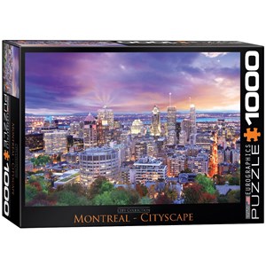 Eurographics (6000-0737) - "Montreal" - 1000 brikker puslespil