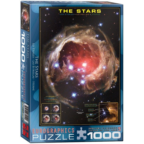 Eurographics (6000-1012) - "The Stars" - 1000 brikker puslespil