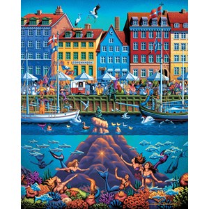Dowdle Folk Art (00366) - "Copenhagen" - 500 brikker puslespil