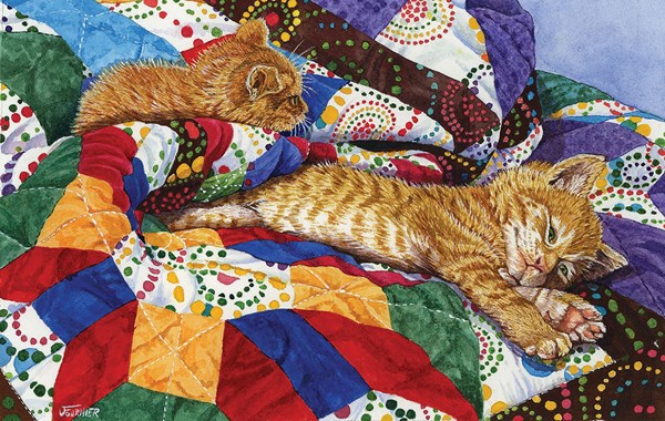 SunsOut (52397) - Jeanette Fournier: "The Easy Life" - 550 brikker puslespil