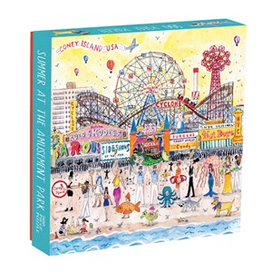 Chronicle Books / Galison - Michael Storrings: "Summer at the Amusement Park" - 500 brikker puslespil