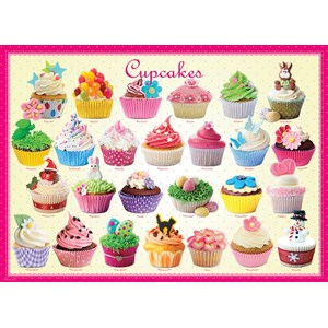 Eurographics (8300-0519) - "Cupcakes" - 300 brikker puslespil
