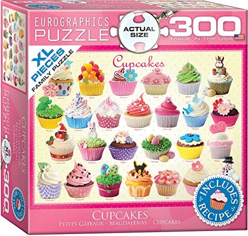 Eurographics (8300-0519) - "Cupcakes" - 300 brikker puslespil