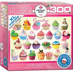 Eurographics (8300-0519) - "Cupcakes" - 300 brikker puslespil