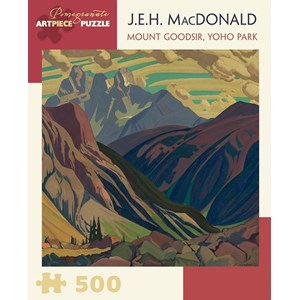 Pomegranate (AA855) - J.E.H. Macdonald: "Mount Goodsir, Yoho Park" - 500 brikker puslespil
