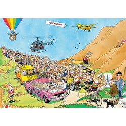 Jumbo (19019) - Jan van Haasteren: "3 in 1 Tour de France" - 1000 brikker puslespil