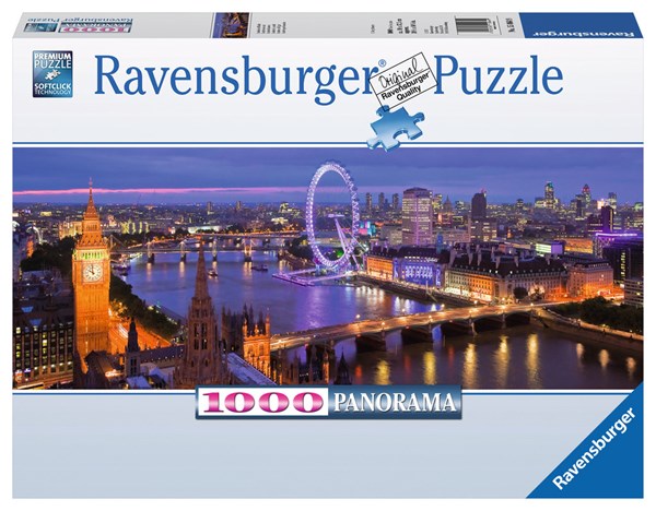 Ravensburger (15064) - "London at Night" - 1000 brikker puslespil