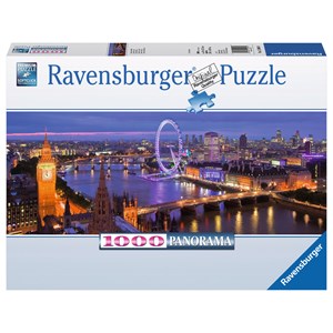 Ravensburger (15064) - "London at Night" - 1000 brikker puslespil