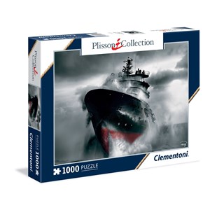 Clementoni (39351) - Philip Plisson: "Rescue at Sea - The Abeille Bourbon" - 1000 brikker puslespil