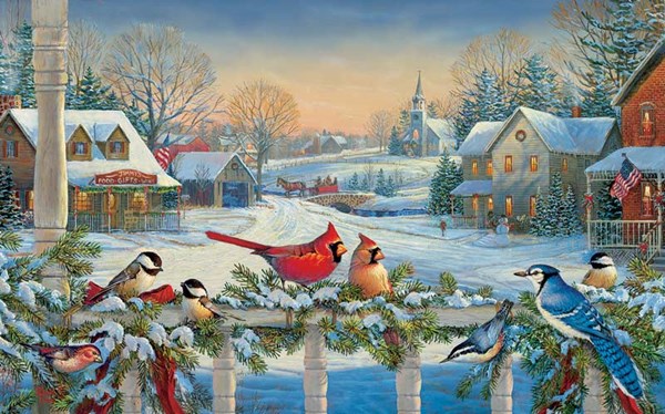 SunsOut (29181) - Sam Timm: "Town Meeting" - 300 brikker puslespil