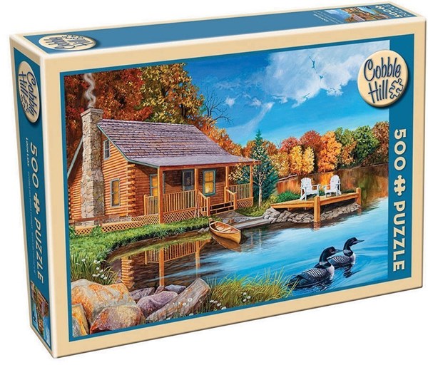Cobble Hill (52048) - "Loon Lake" - 500 brikker puslespil