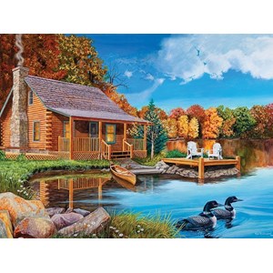 Cobble Hill (52048) - "Loon Lake" - 500 brikker puslespil