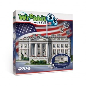 Wrebbit (W3D-1007) - "White House" - 490 brikker puslespil