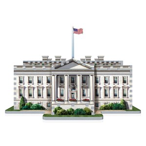 Wrebbit (W3D-1007) - "White House" - 490 brikker puslespil