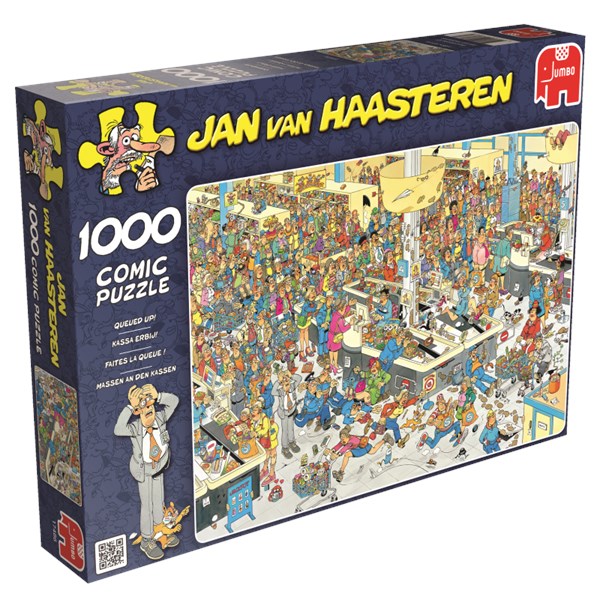 Jumbo (17466) - Jan van Haasteren: "Kasseapparat!" - 1000 brikker puslespil
