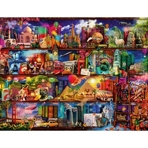 Ravensburger (16685) - Aimee Stewart: "Boghylder" - 2000 brikker puslespil