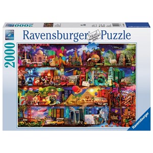 Ravensburger (16685) - Aimee Stewart: "Boghylder" - 2000 brikker puslespil