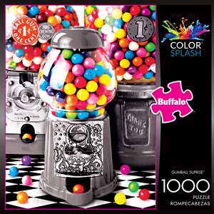 Buffalo Games (11641) - "Gumball Surprise (Color Splash)" - 1000 brikker puslespil