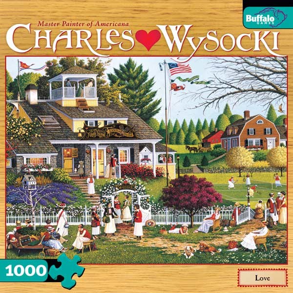 Buffalo Games (11417) - Charles Wysocki: "Love" - 1000 brikker puslespil