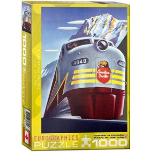 Eurographics (6000-0325) - "Diesel 4040" - 1000 brikker puslespil