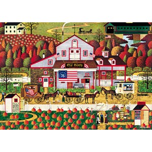 Buffalo Games (3871) - Charles Wysocki: "Autumn Farms" - 500 brikker puslespil