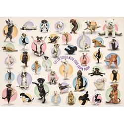Eurographics (8300-0992) - "Yoga Puppies" - 300 brikker puslespil