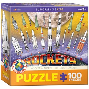Eurographics (6100-1015) - "Rockets" - 100 brikker puslespil
