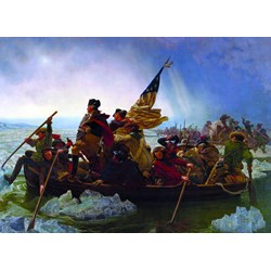 Eurographics (6000-0829) - Emanuel Leutze: "Washington Crossing the Delaware" - 1000 brikker puslespil