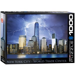 Eurographics (6000-0731) - "Freedom Tower - New York City" - 1000 brikker puslespil