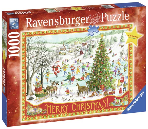 Ravensburger (19734) - "Winter Wonderland" - 1000 brikker puslespil