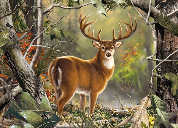 MasterPieces (71751) - Dona Gelsinger: "Backcountry Buck" - 1000 brikker puslespil