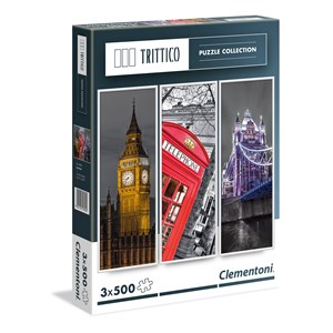 Clementoni (39306) - "London" - 500 brikker puslespil
