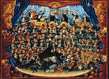 Anatolian (PER3177) - "Fortissimo" - 1000 brikker puslespil