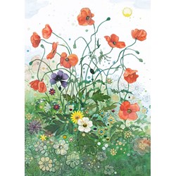 Heye (29774) - Jane Crowther: "Red Poppies" - 1000 brikker puslespil