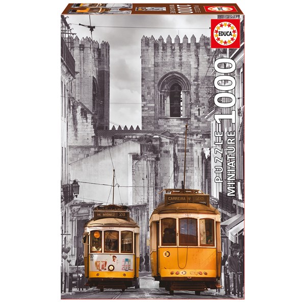 Educa (16763) - "The Alfama District, Lisbon (Mini)" - 1000 brikker puslespil