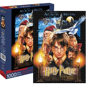 Aquarius (65314) - "Harry Potter and the Sorcerer's Stone" - 1000 brikker puslespil