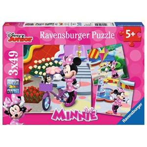 Ravensburger (09359) - "Beautiful Minnie Mouse" - 49 brikker puslespil