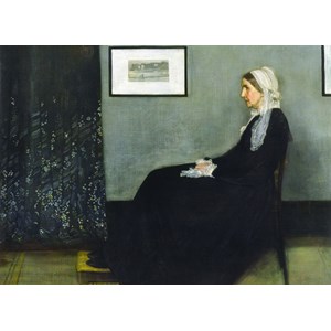 Eurographics (6000-0749) - James Whistler: "The Artist's Mother" - 1000 brikker puslespil