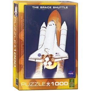 Eurographics (6000-4954) - "The Space Shuttle Atlantis" - 1000 brikker puslespil