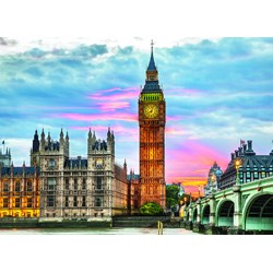 Eurographics (6000-0764) - "London, Big Ben" - 1000 brikker puslespil