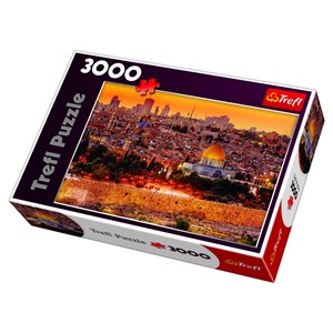 Trefl (33032) - "The Roofs of Jerusalem" - 3000 brikker puslespil